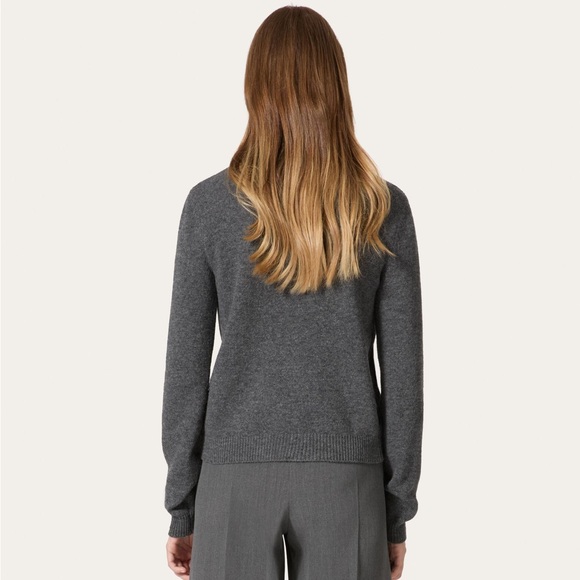 Valentino Embroidered Wool Cardigan Size S - Picture 4 of 6